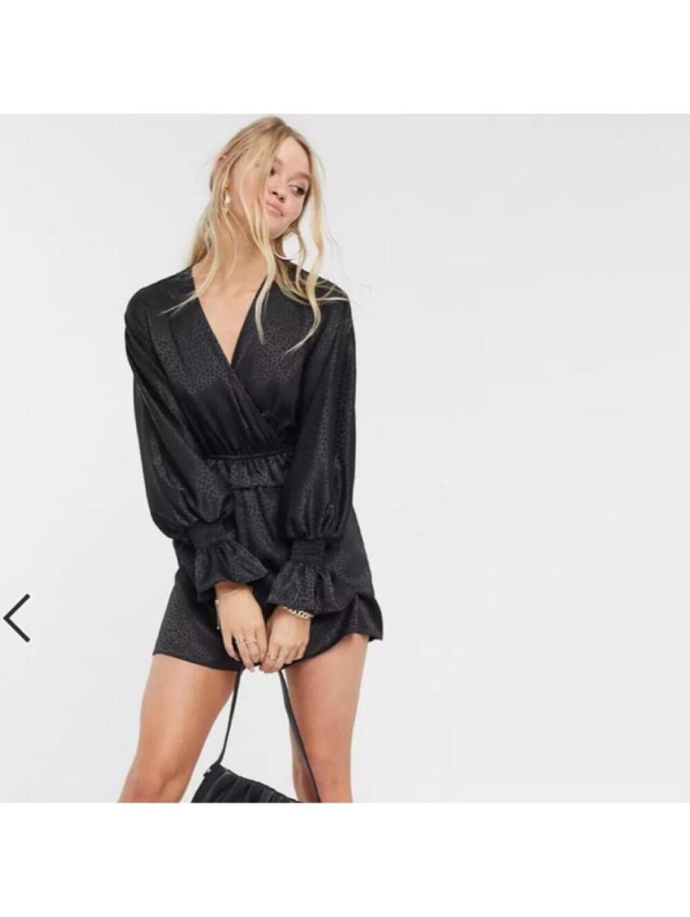 River Island Women's Black Playsuit-romper